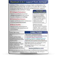 Jointace Max vitamin and mineral blend for bone and cartilage health.