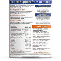 Jointace vitamin minerals graphic highlighting essential nutrients.