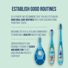 Jordan* in-use demo showing brushing technique for mixed dentition care