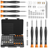 JOREST Eyeglass Repair Kit contents laid out