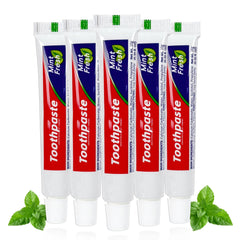 JoseHana mini toothpaste 50-count bulk travel size, 0.35 oz tubes