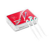 JOUGE disposable toothbrush with toothpaste mint flavor, compact travel size