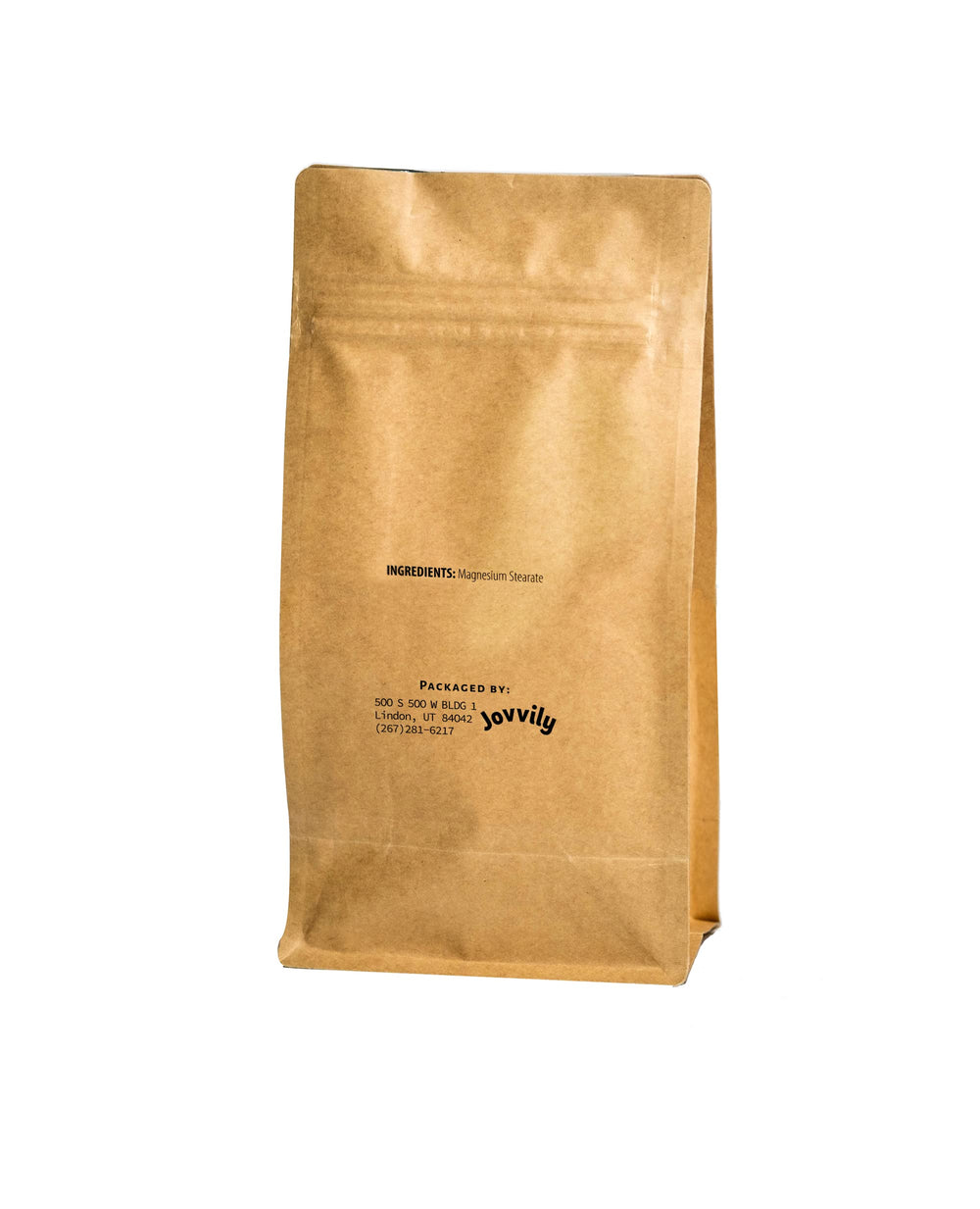 Close-up of Jovvily Magnesium Stearate powder