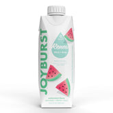 JOYBURST Watermelon electrolyte bottle pour for quick hydration and refreshing focus.