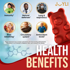 JOYLI Quercetin Gummies 2-pack packaging