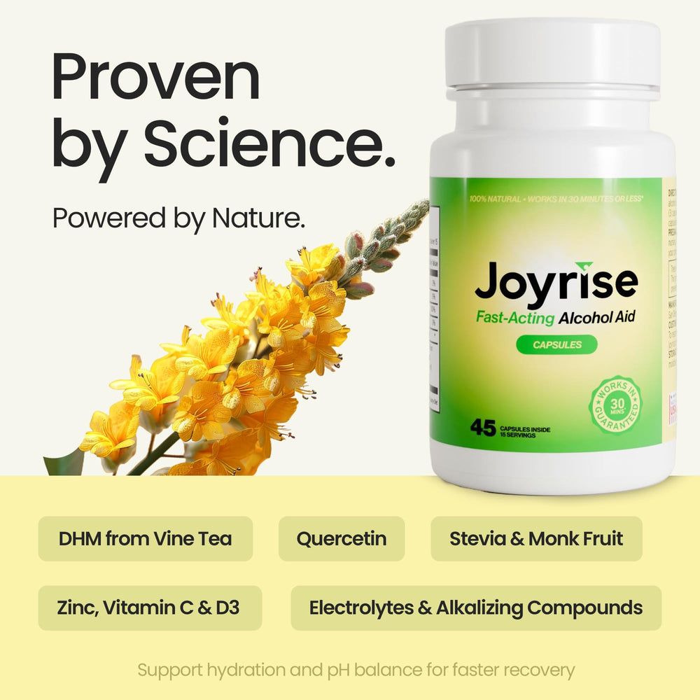 Close-up of a Joyrise DHM capsule with glossy coating