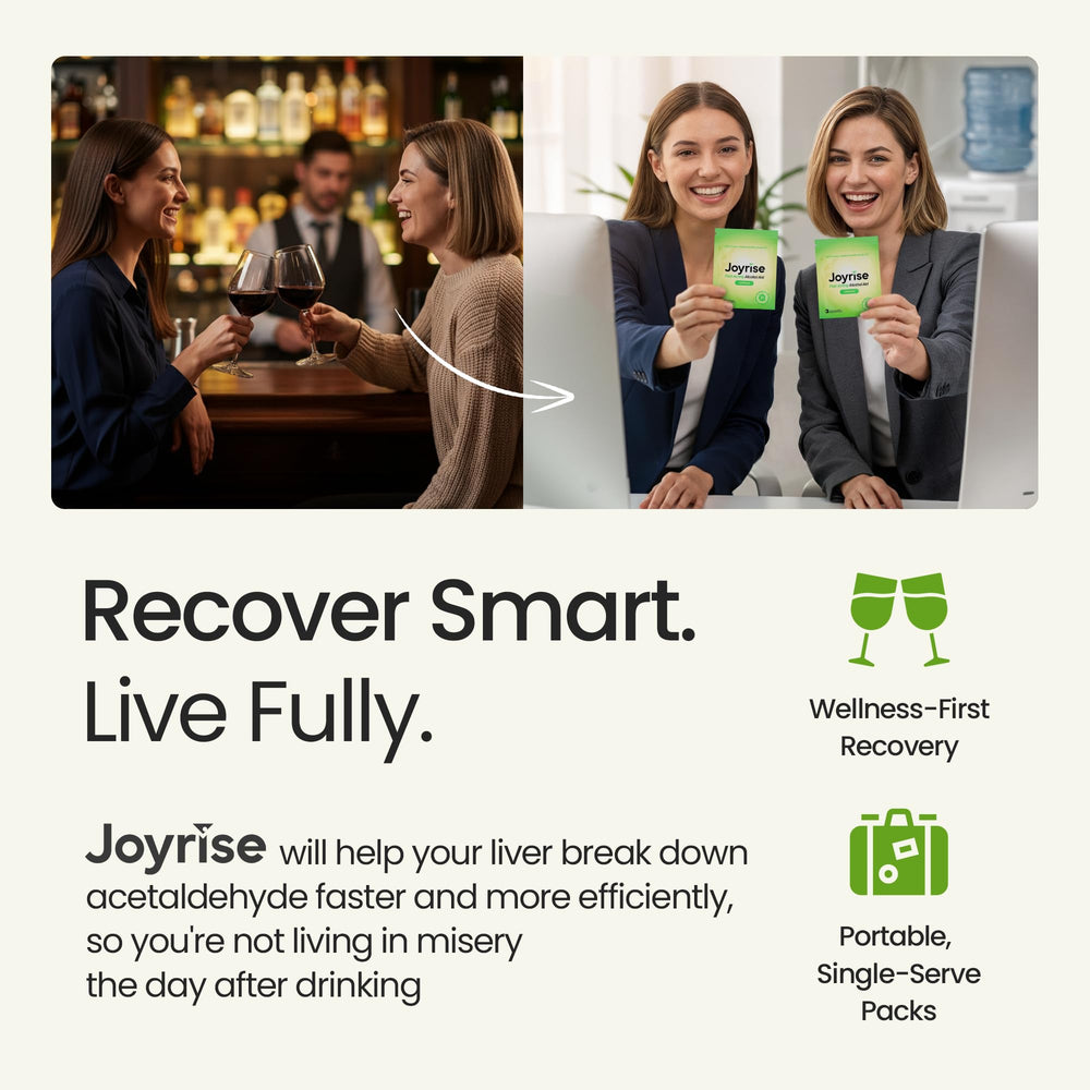 Liver health support ingredients in Joyrise Post Drinking Aid 3-Pack