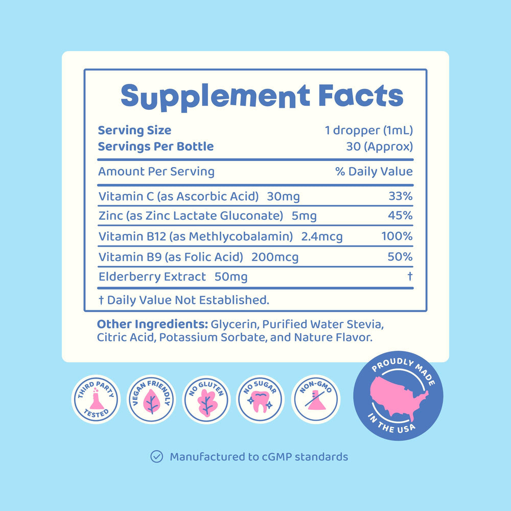 Dosing spoon with JoySpring B Complex bottle