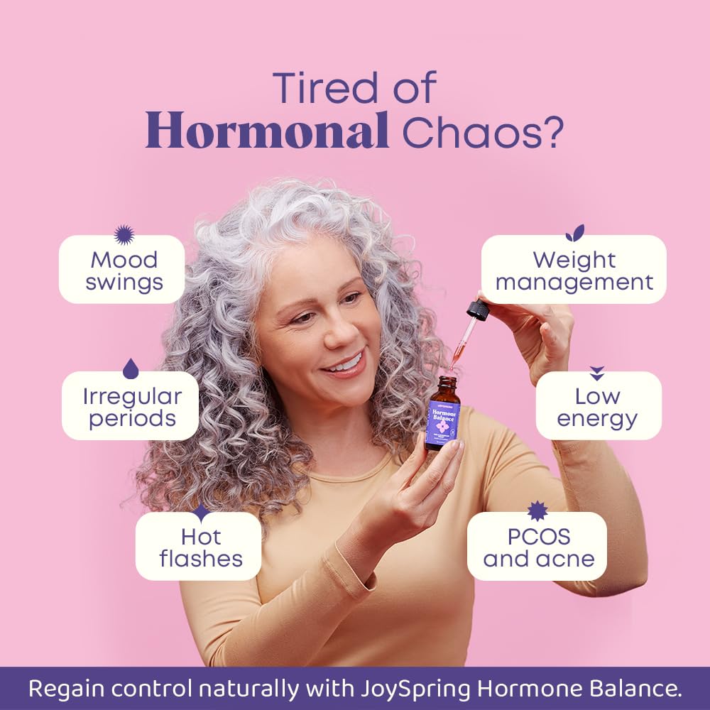 Ashwagandha ingredient in JoySpring Hormone Balance Drops