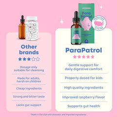 Alcohol-free liquid supplement for children