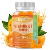 Joywiit Vitamin B1 Gummies bottle with orange flavor label