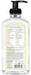 Side profile of the Lemon Hand Soap bottle with label visible.
