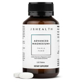 JSHealth Advanced Magnesium bottle showing Glycinate and Citrate