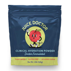 Infographic-style image detailing hydration benefits and serving information