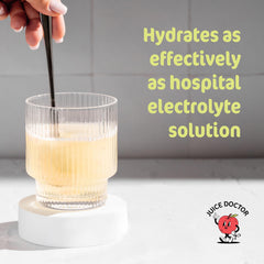 Juice Doctor ingredients emphasize magnesium citrate and Vitamin D in a minimal formula