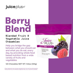 Assorted Berry Blend soft chews with berry flavors
