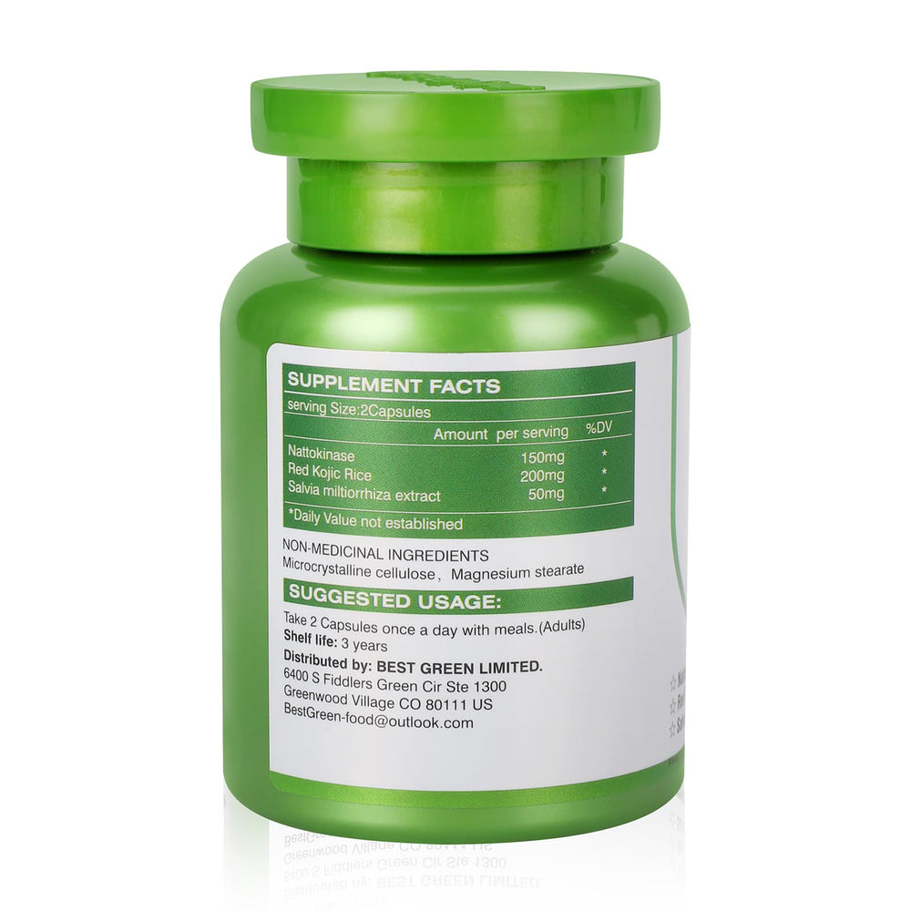 JulyDeer Nattokinase whole bottle 180000 FU