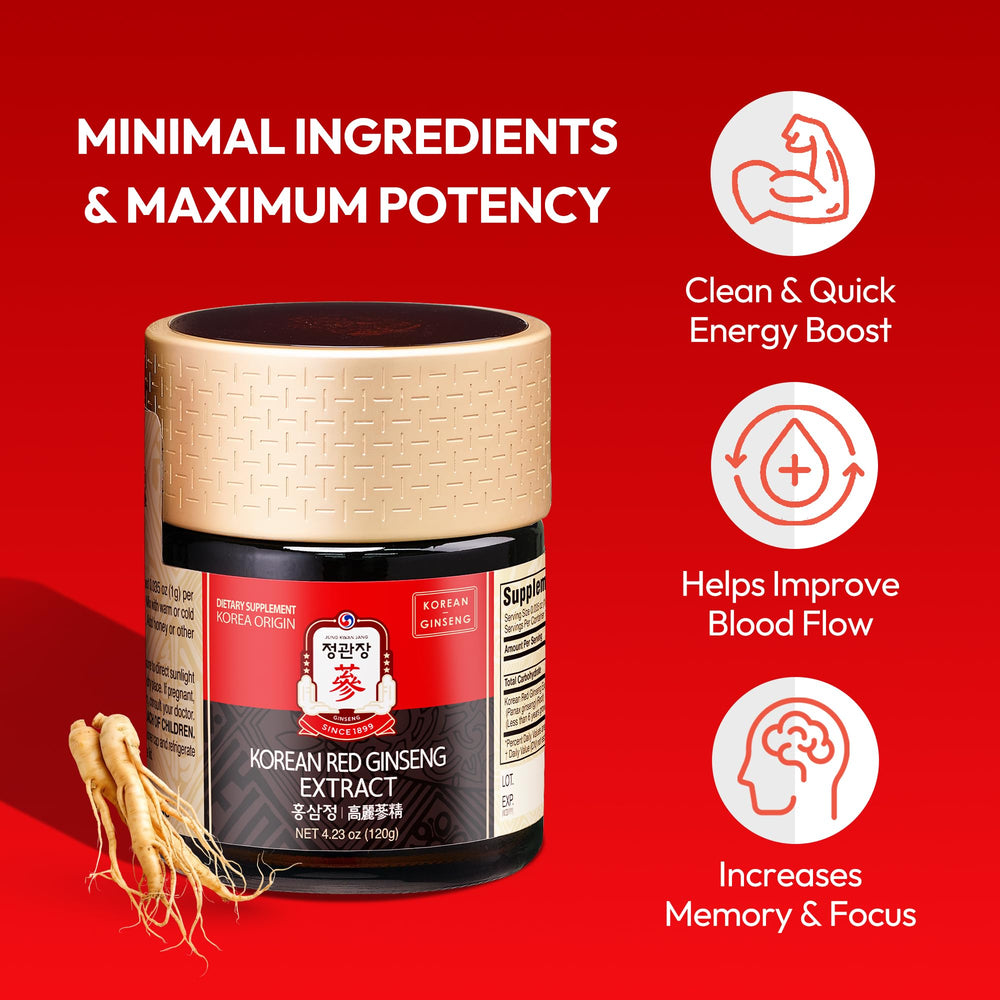 Icons indicating caffeine-free and gluten-free product features