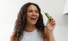JuniperLIfe Empower breath-freshener and sugar-temptation control in one spray.