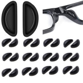 Close-up of Junsika soft silicone eyeglass nose pads