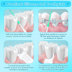 Portable dental cleaning kit for travel