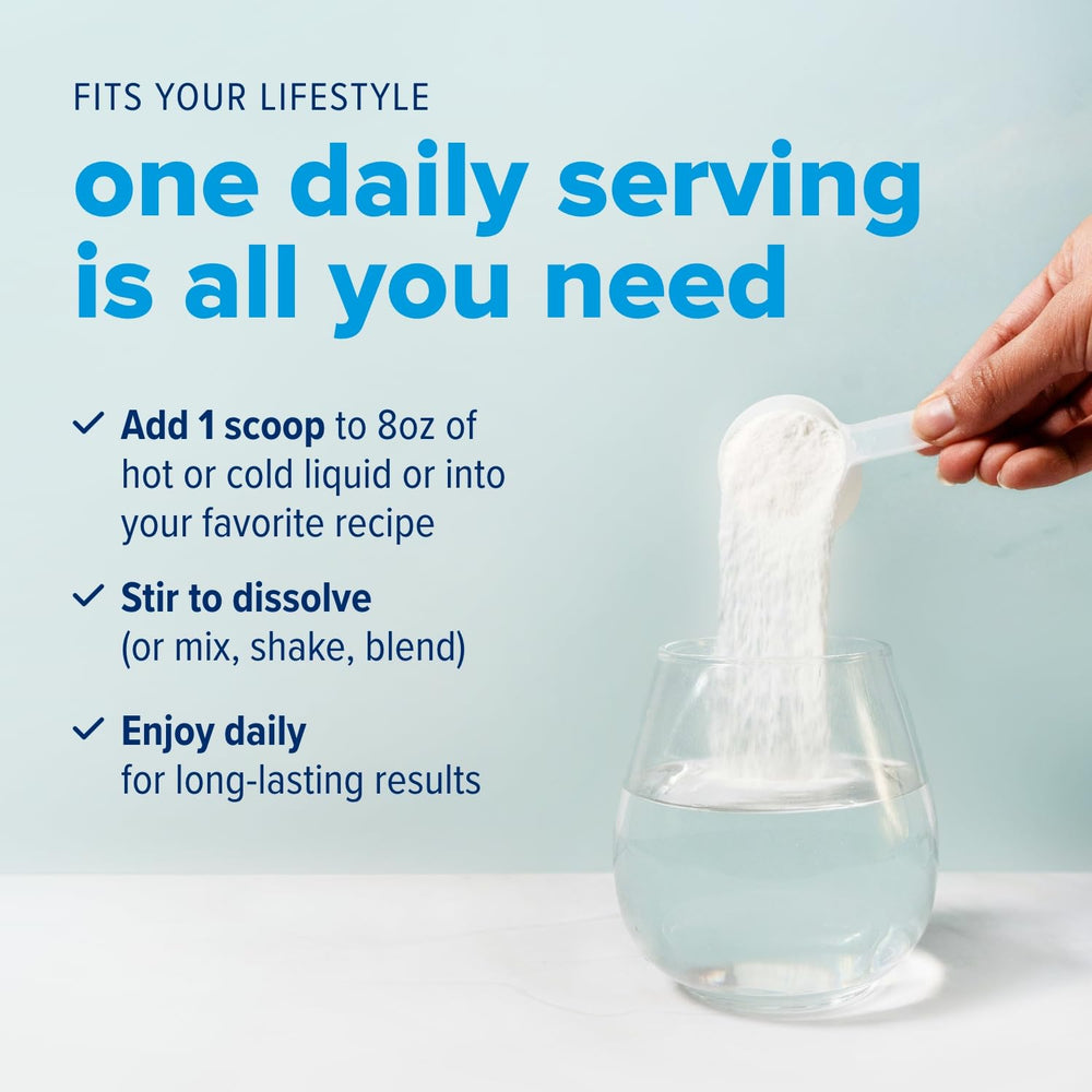 11.5 oz container of Just Björn Marine Collagen Peptides Powder