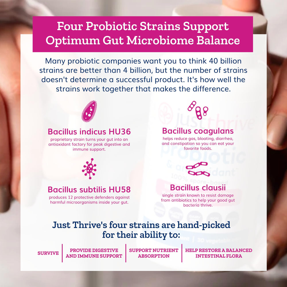 Digestive and immune health benefits illustration