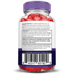 Justified Bio Lyfe Keto ACV Gummies use pectin base for satisfying texture and chew.