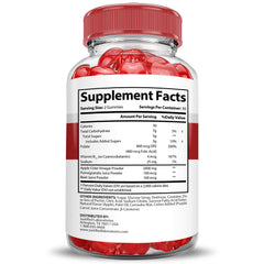 Justified Laboratories Boostline Keto ACV Gummies serving chew shows easy on-the-go use.