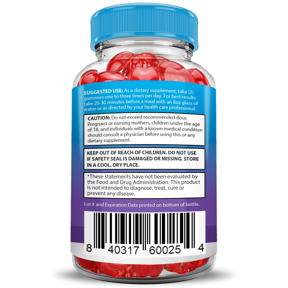Justified Laboratories Keto Blast ACV Gummies two-pack packaging emphasizes value.