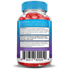 Justified Laboratories Keto Blast ACV Gummies two-pack packaging emphasizes value.