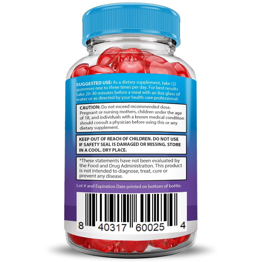 Justified Laboratories Keto Blast ACV Gummies vegan non-GMO label signals dietary-friendly choice.