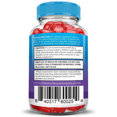 Justified Laboratories Keto Blast ACV Gummies vegan and non-GMO formulation in view.