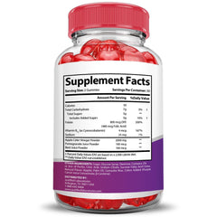 Justified Laboratories Keto Drops bottle closeup—vegan, non-GMO gummies with tasty appeal.