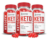 Justified Laboratories Ketosyn Keto ACV Gummies bottle, convenient daily chew.