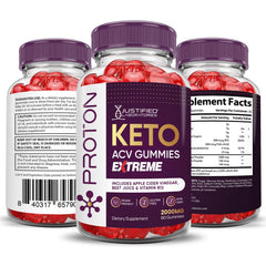 Flavorful apple notes in Justified Proton Keto Gummies for tasty daily routine