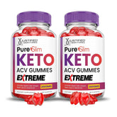 Justified Laboratories Pure Slim Keto ACV Gummies bottle front for daily wellness