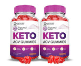 Justified Laboratories Ripped Results Keto ACV Gummies 2-Pack front view