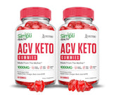 Justified Laboratories Simpli Health Keto ACV Gomitas envase, snack rápido para el día a día.