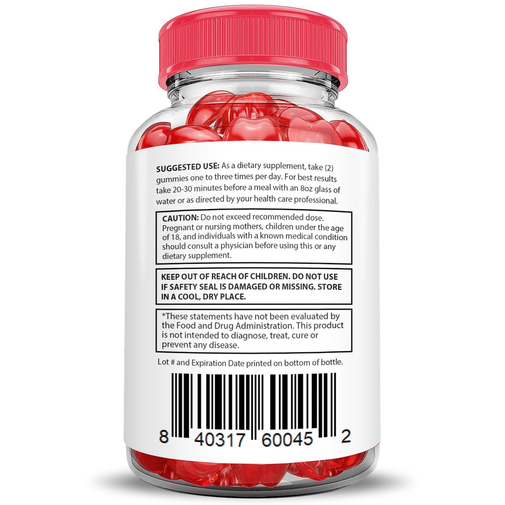 Justified Laboratories Simpli Health Keto ACV Gummies pomegranate powder highlight for antioxidant flavor boost