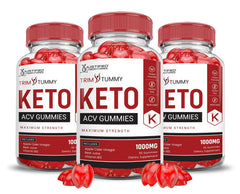 Justified Laboratories Trim Tummy Keto ACV bottle shows convenient daily chewable nutrition.