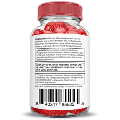 Justified Laboratories Trim Tummy Keto ACV Gummies plant-based pectin texture for chewable form.