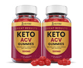 Justified Laboratories 2-pack Great Results Keto ACV Gummies packaging