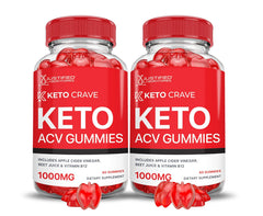 Justified Laboratories Keto Crave ACV Gummies bottle front