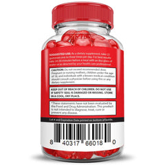 Pectin-based vegan gummies close-up