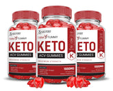 Justified Laboratories 3-pack Trim Tummy Keto ACV Gummies packaging