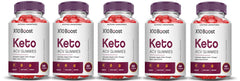 Justified Laboratories Keto ACV Gummies 5 Pack bottle and packaging front view