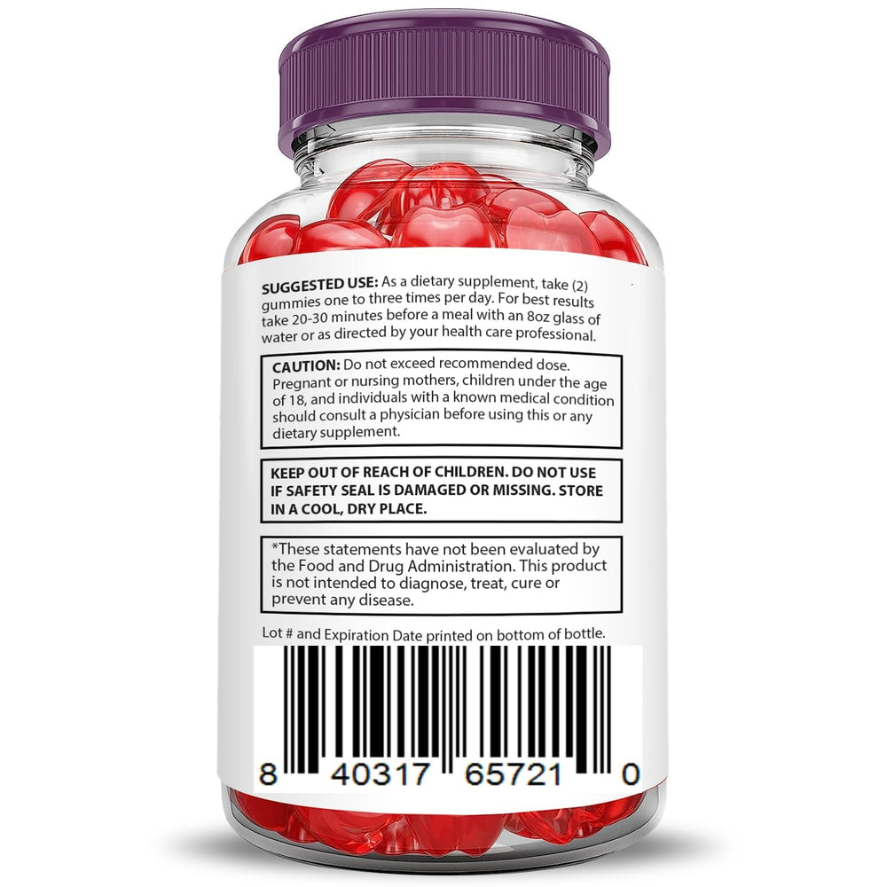Vegan non-GMO label on Justified Laboratories gummies