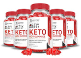 Front view of Justified Laboratories Activboost Keto ACV Gummies bottle