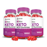 Justified Laboratories Bliss Keto ACV Gummies bottle — convenient daily boost for wellness